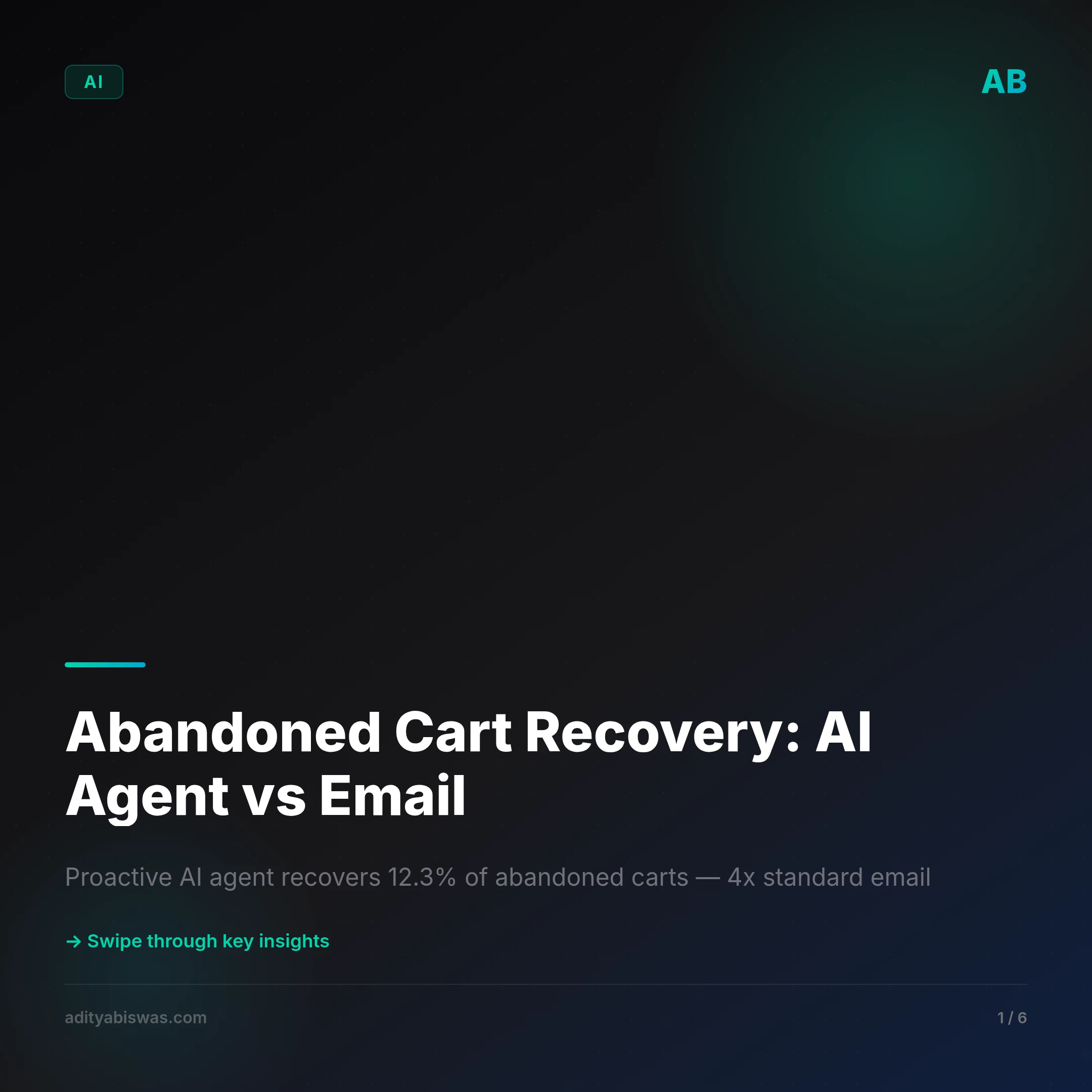 Abandoned Cart Recovery: Email vs AI Agent, What Actually Recovers
