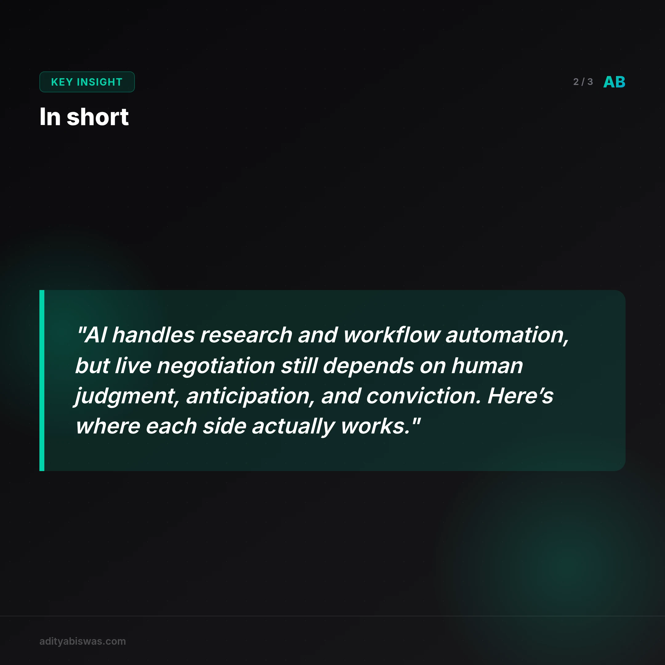 Where AI actually helps in sales preparation
