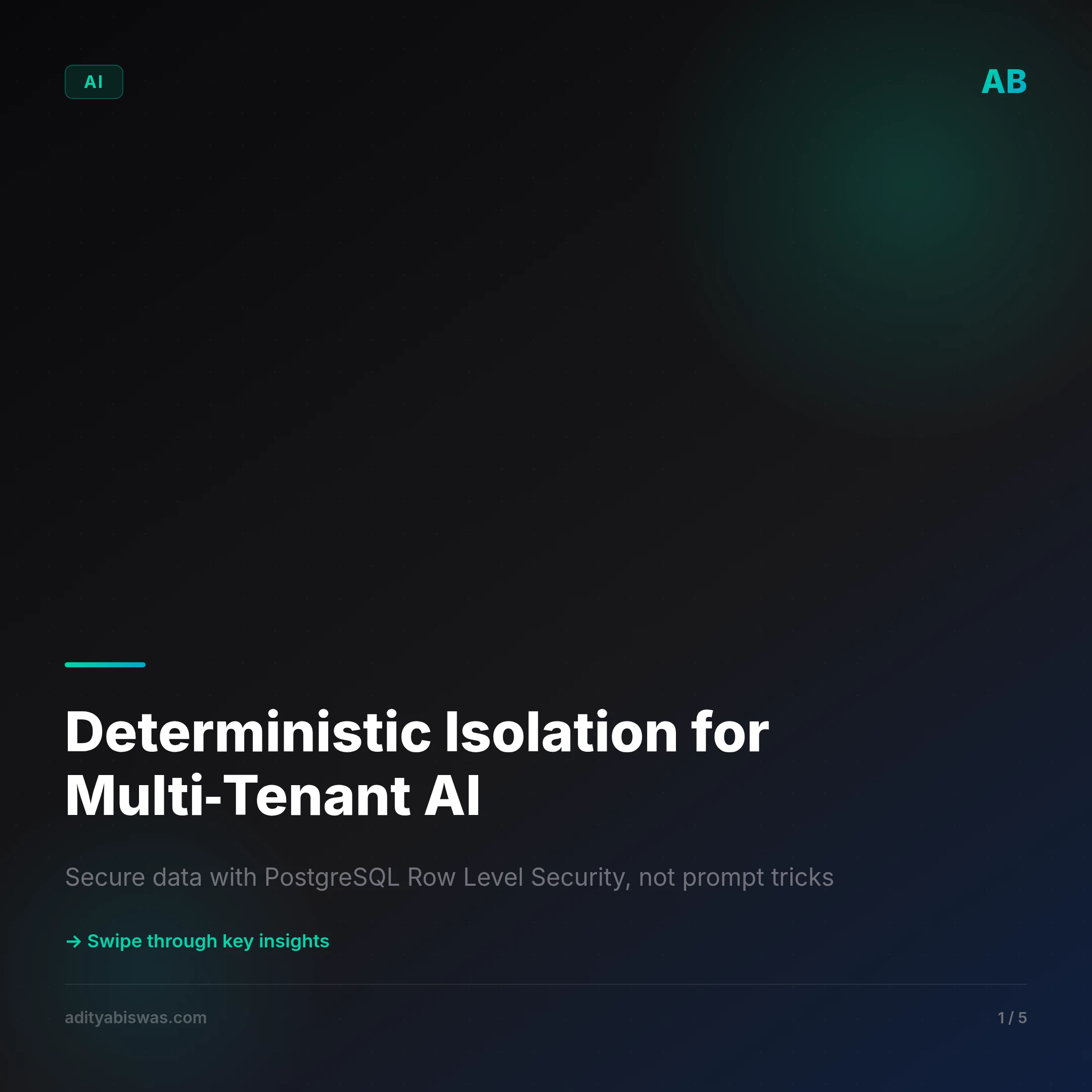 Deterministic UX in a Stochastic World: RLS Security Moat