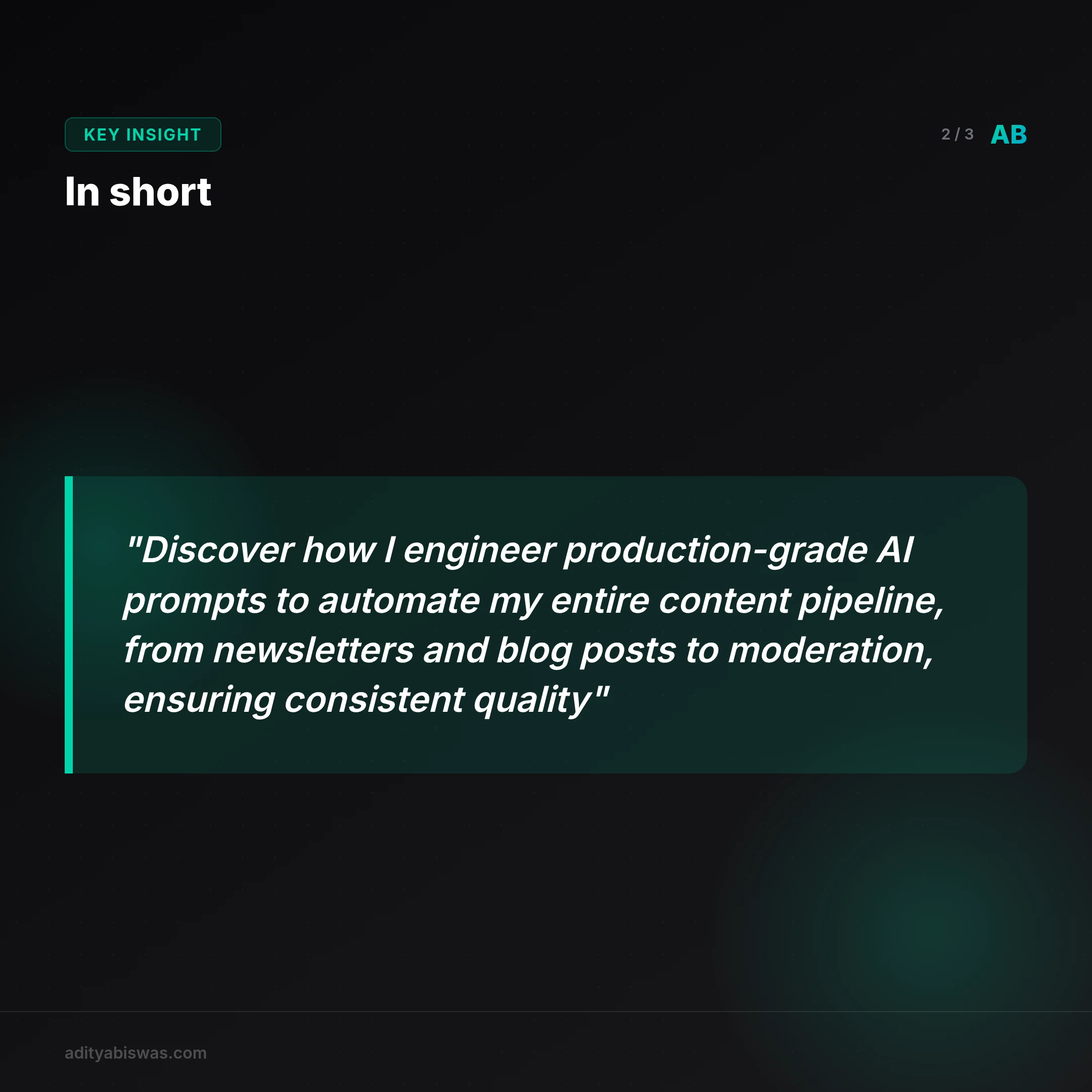 The content engine: automating the newsletter pipeline