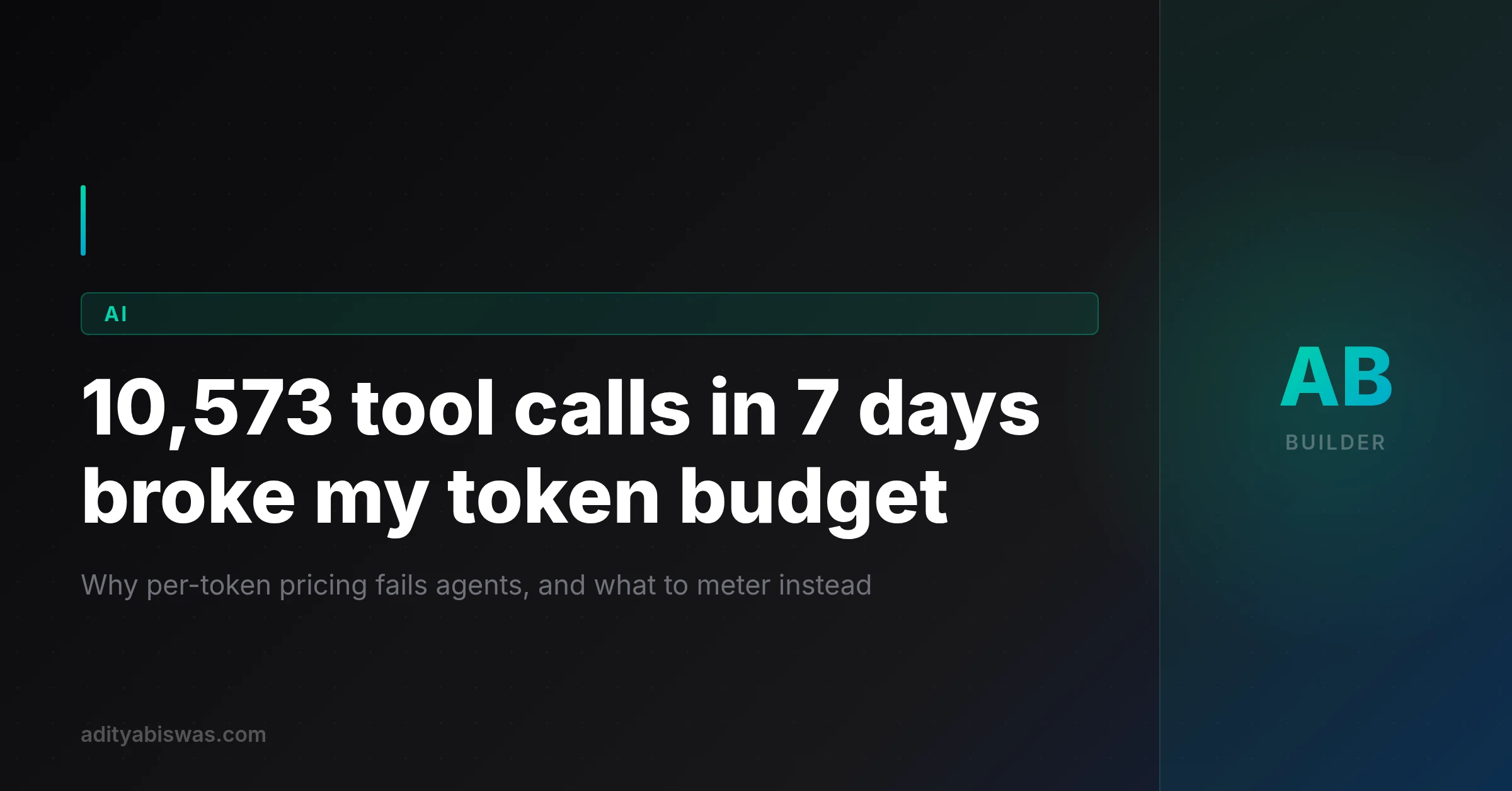 Per-Token vs Per-Task AI Pricing: What 10,573 Tool Calls Taught Me