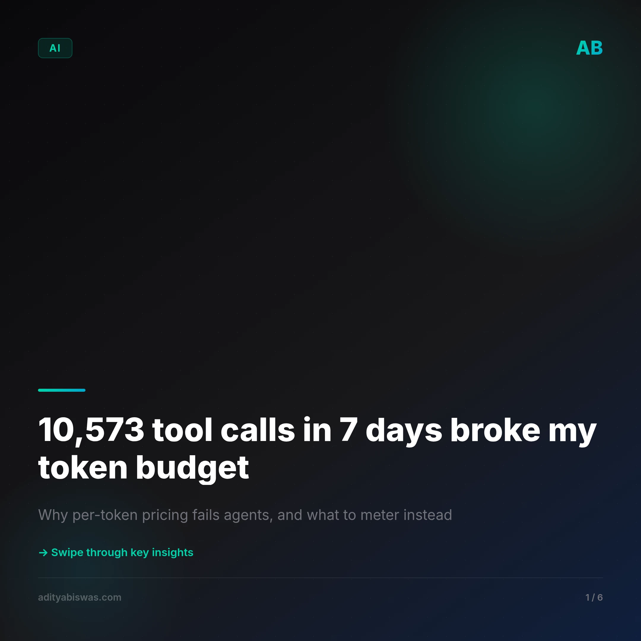 Per-Token vs Per-Task AI Pricing: What 10,573 Tool Calls Taught Me