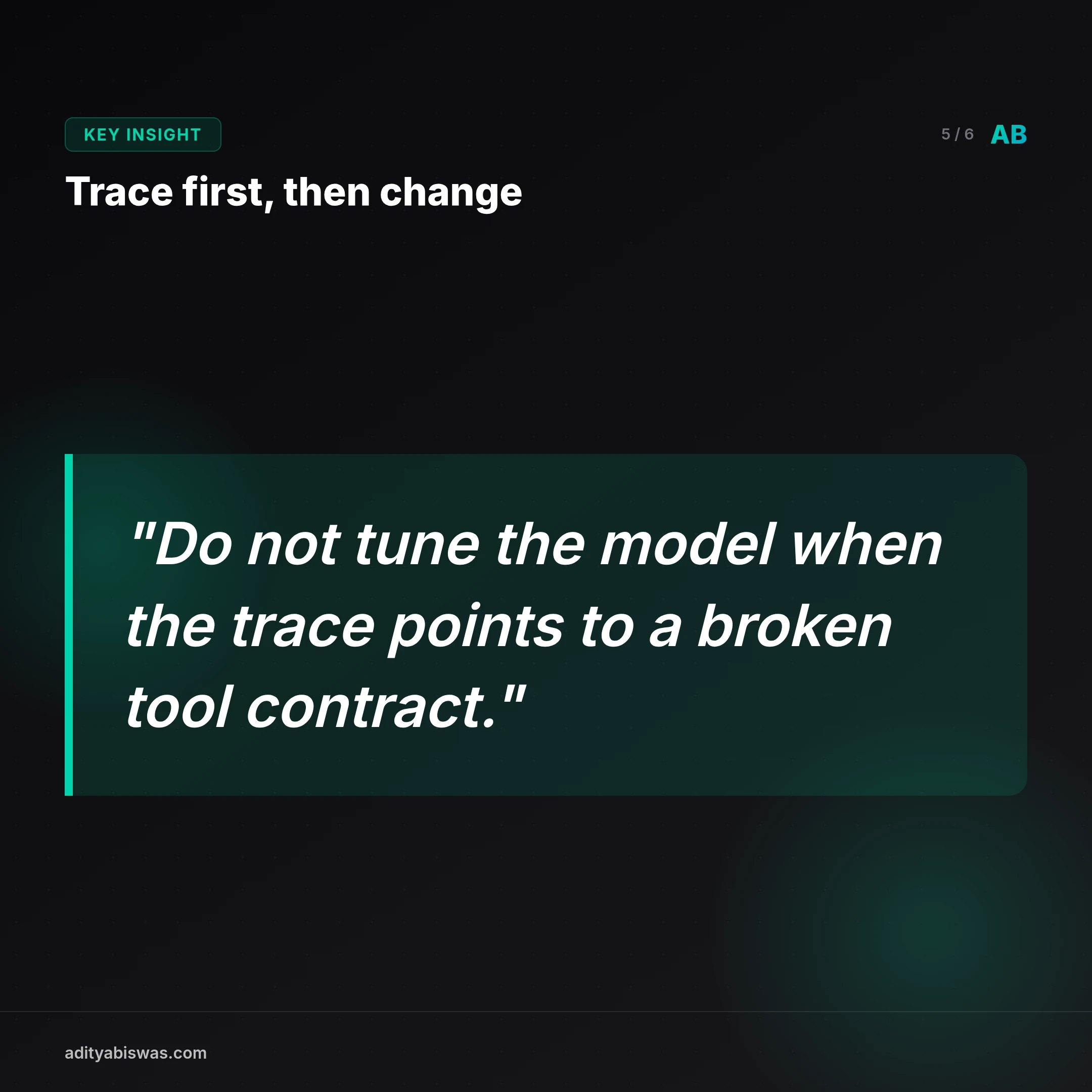 Treat the tool set as part of the agent’s design