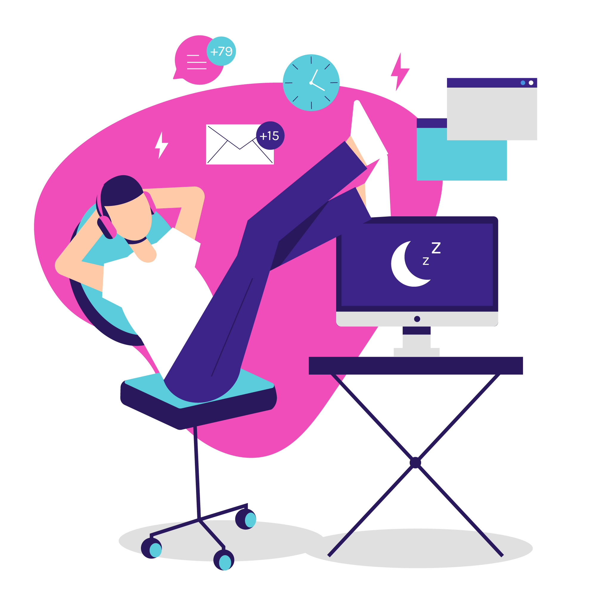 Education support and communication channels