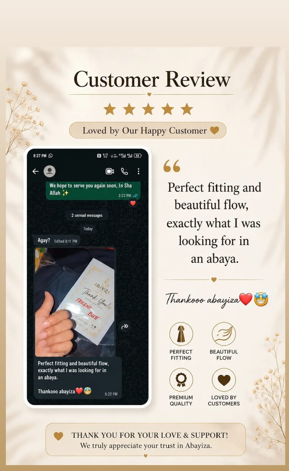 Abayiza customer review 4