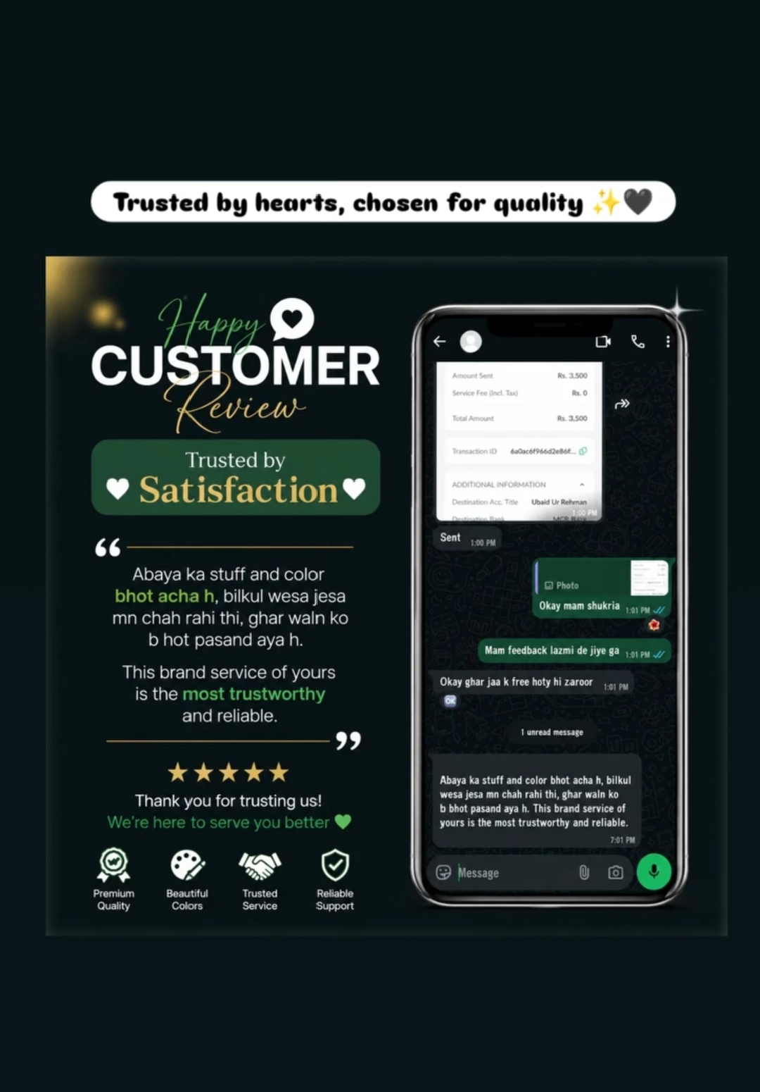 Abayiza customer review 6