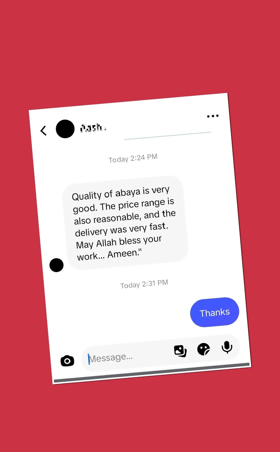 Abayiza customer review 8