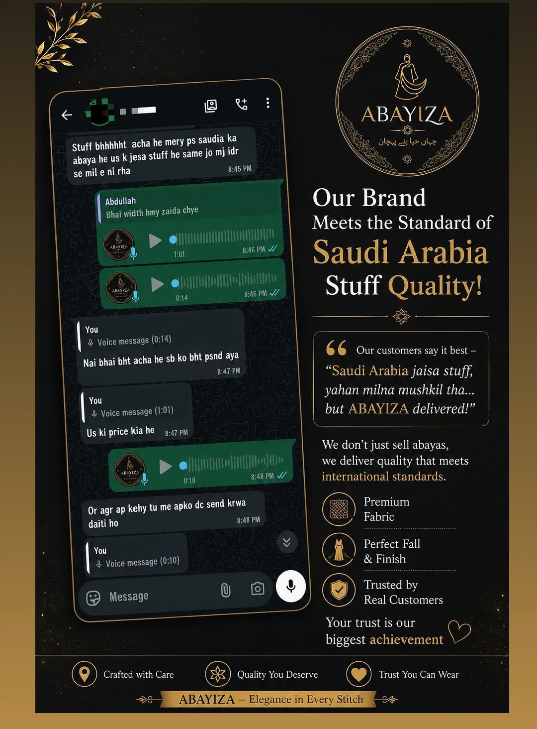 Abayiza customer review 12