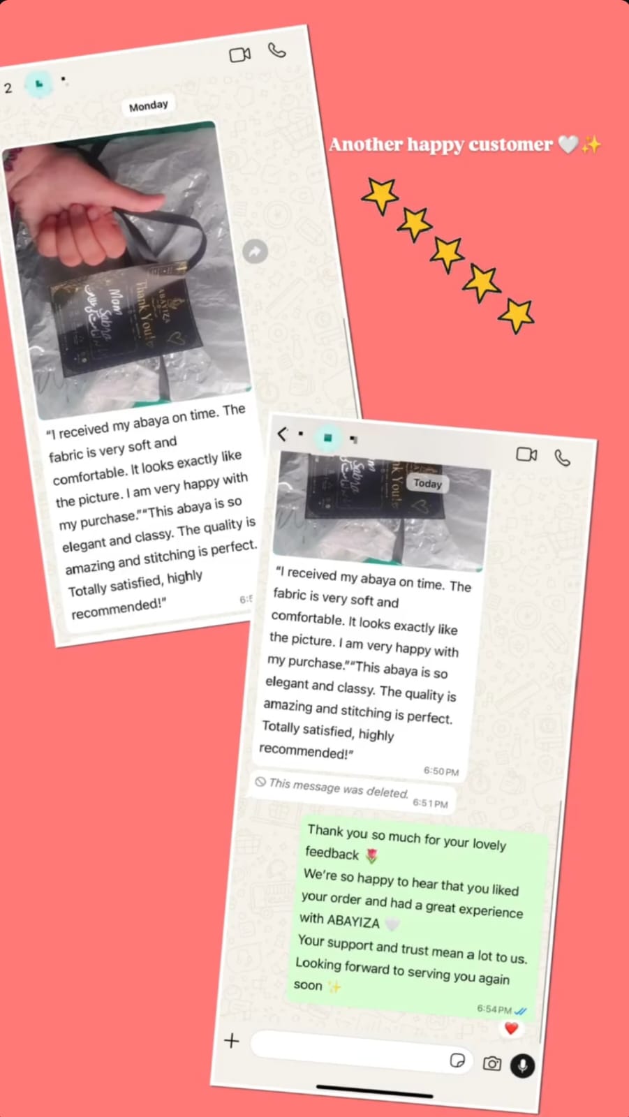 Abayiza customer review 15