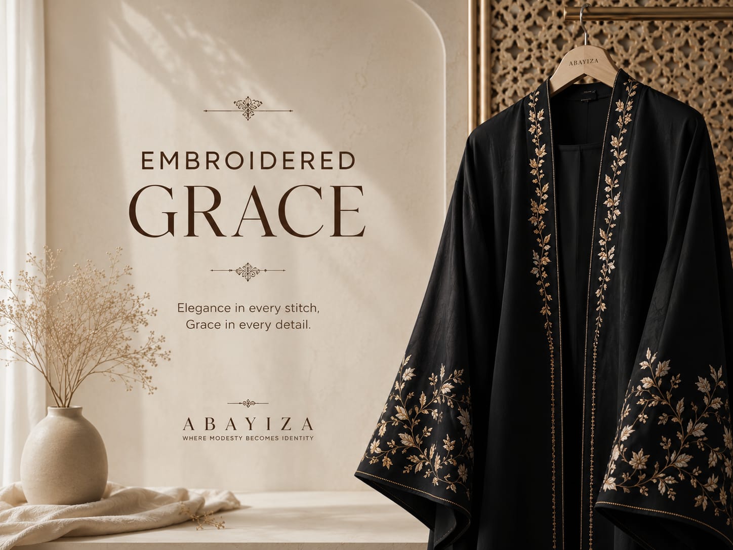 EMBROIDERED GRACE