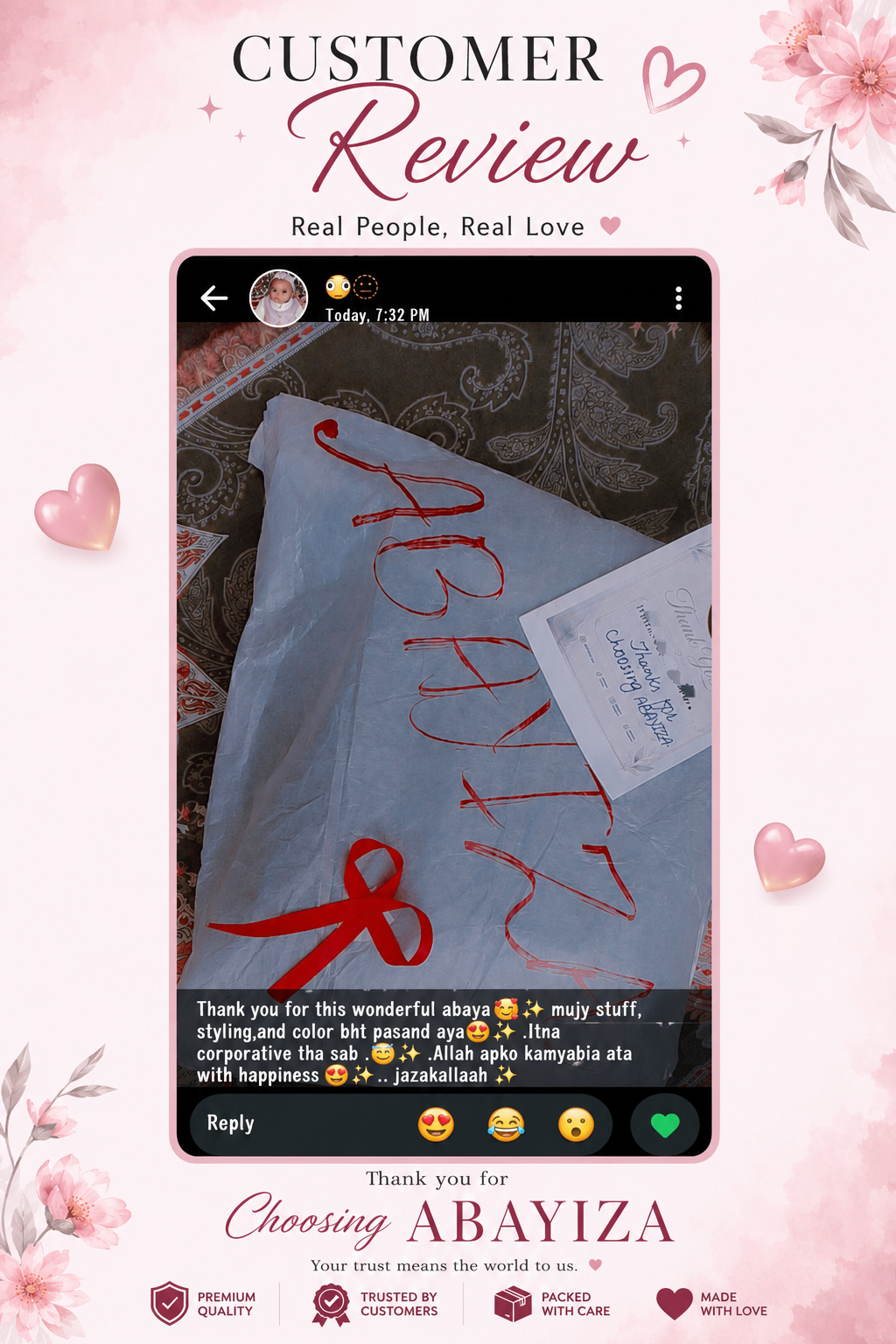 Abayiza customer review 23