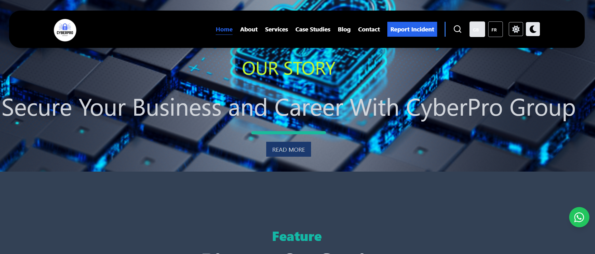 Cyber Pro Cademy Website