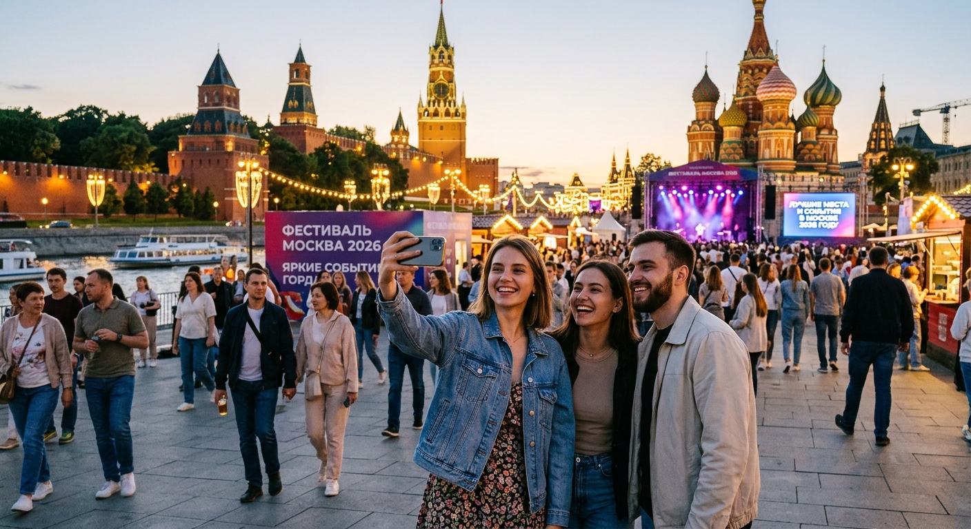 Иллюстрация к статье: Куда сходить в Москве в 2026 году: полный гид по лучшим местам