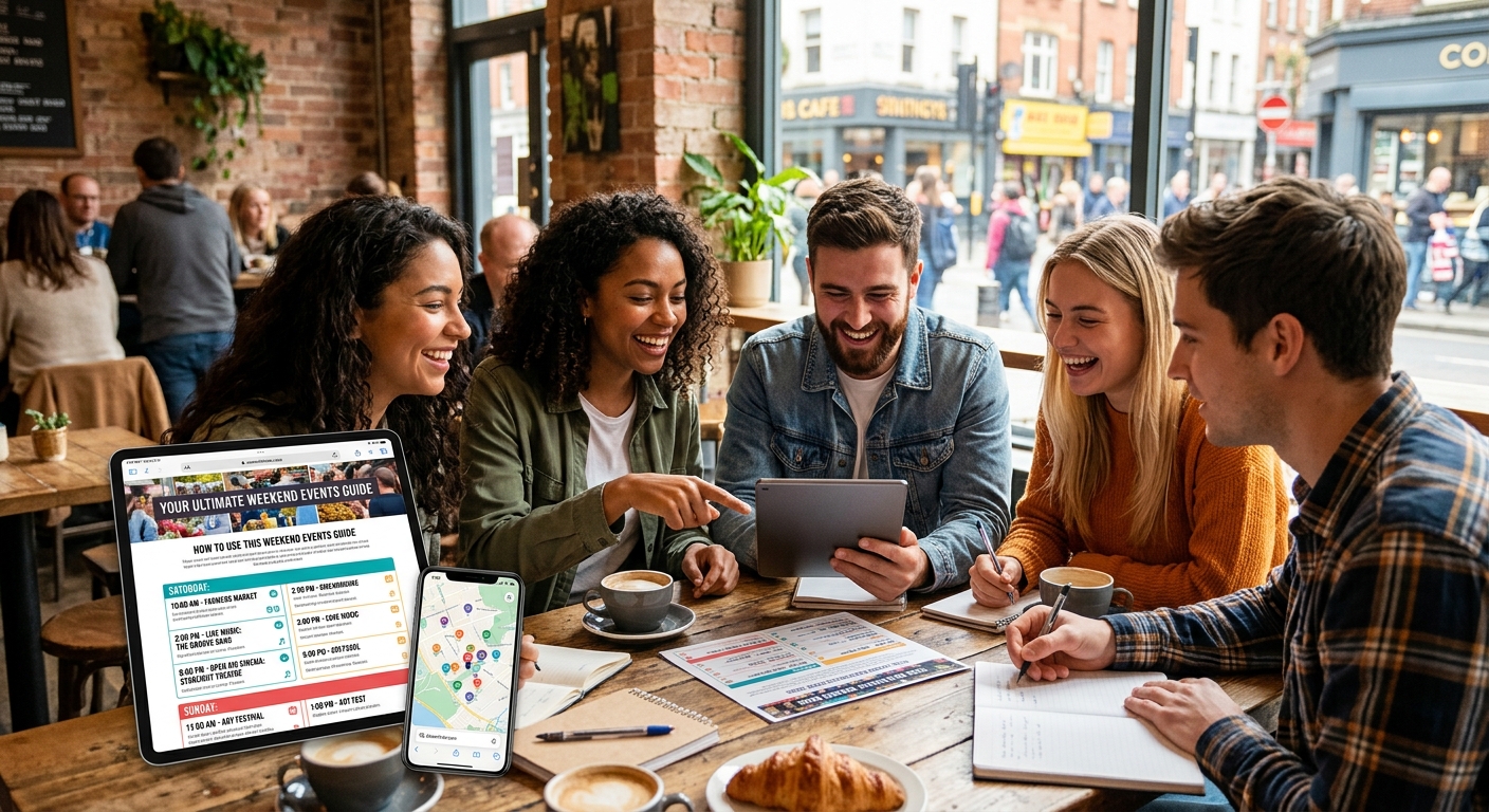 Illustration for article: How to Find the Best Events Near Me This Weekend