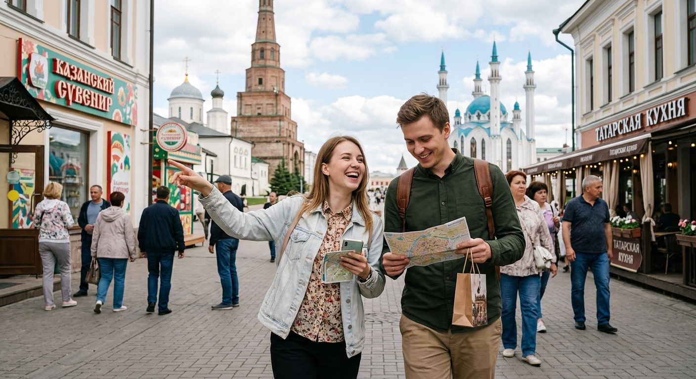 Иллюстрация к статье: Куда сходить в Казани: лучшие места и достопримечательности