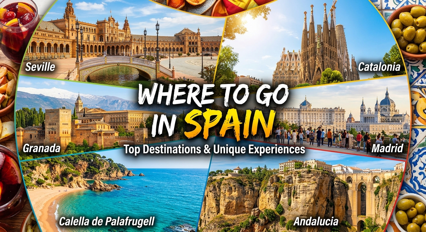 Illustration for article: Where to Go in Spain: The Ultimate Regional Guide