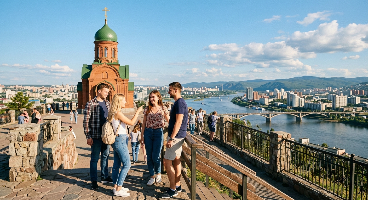 Иллюстрация к статье: Куда сходить в Красноярске: места для досуга и развлечений