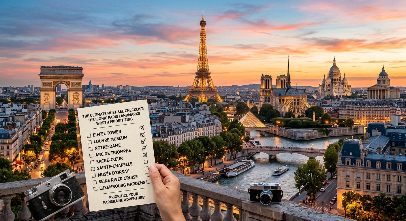 Illustration for article: The Ultimate "Must See in Paris" Checklist