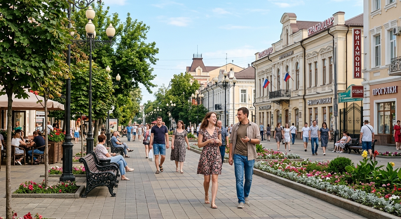 Иллюстрация к статье: Куда сходить в Краснодаре: интересные места города