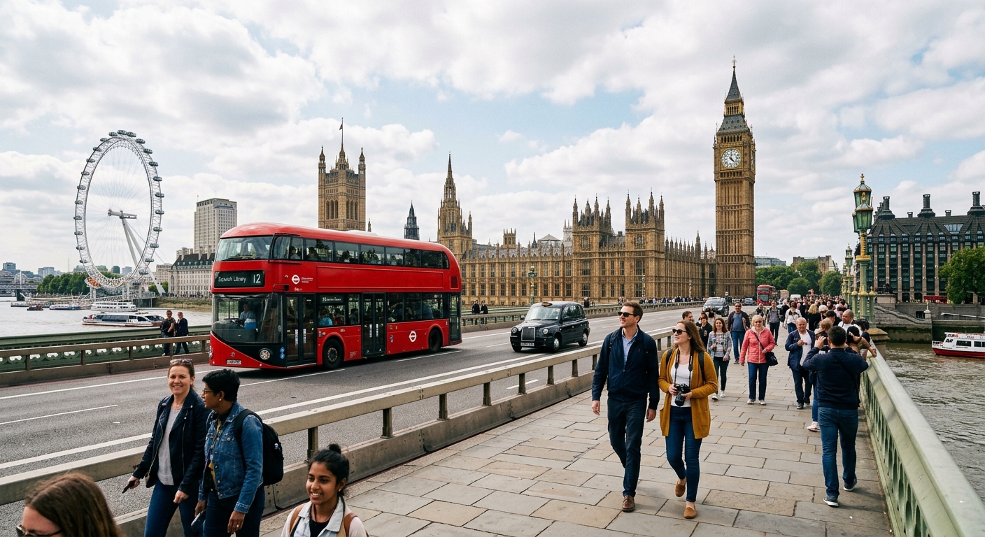 Illustration for article: London Sightseeing: Best Routes and Bus Tours