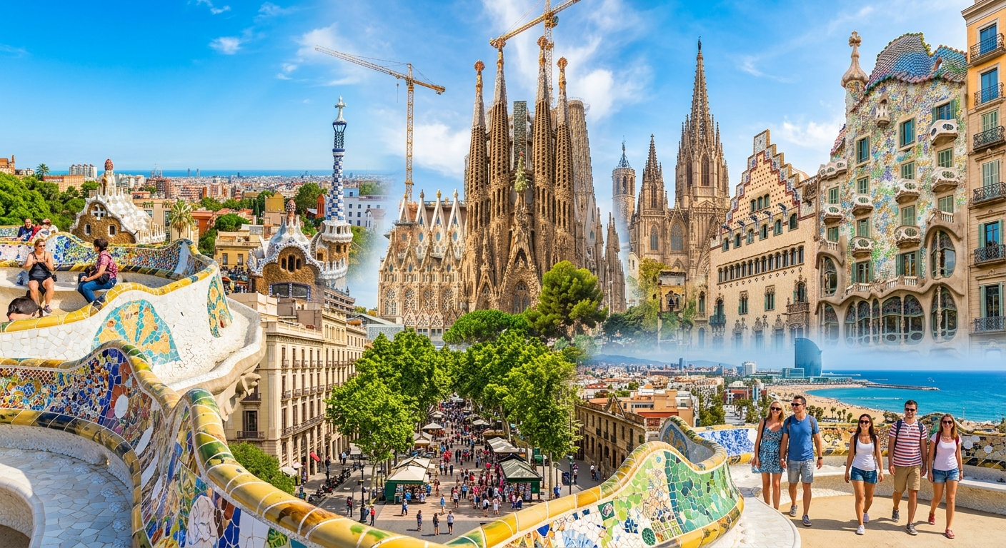 Illustration for article: Top Tourist Spots in Barcelona You Can't Miss