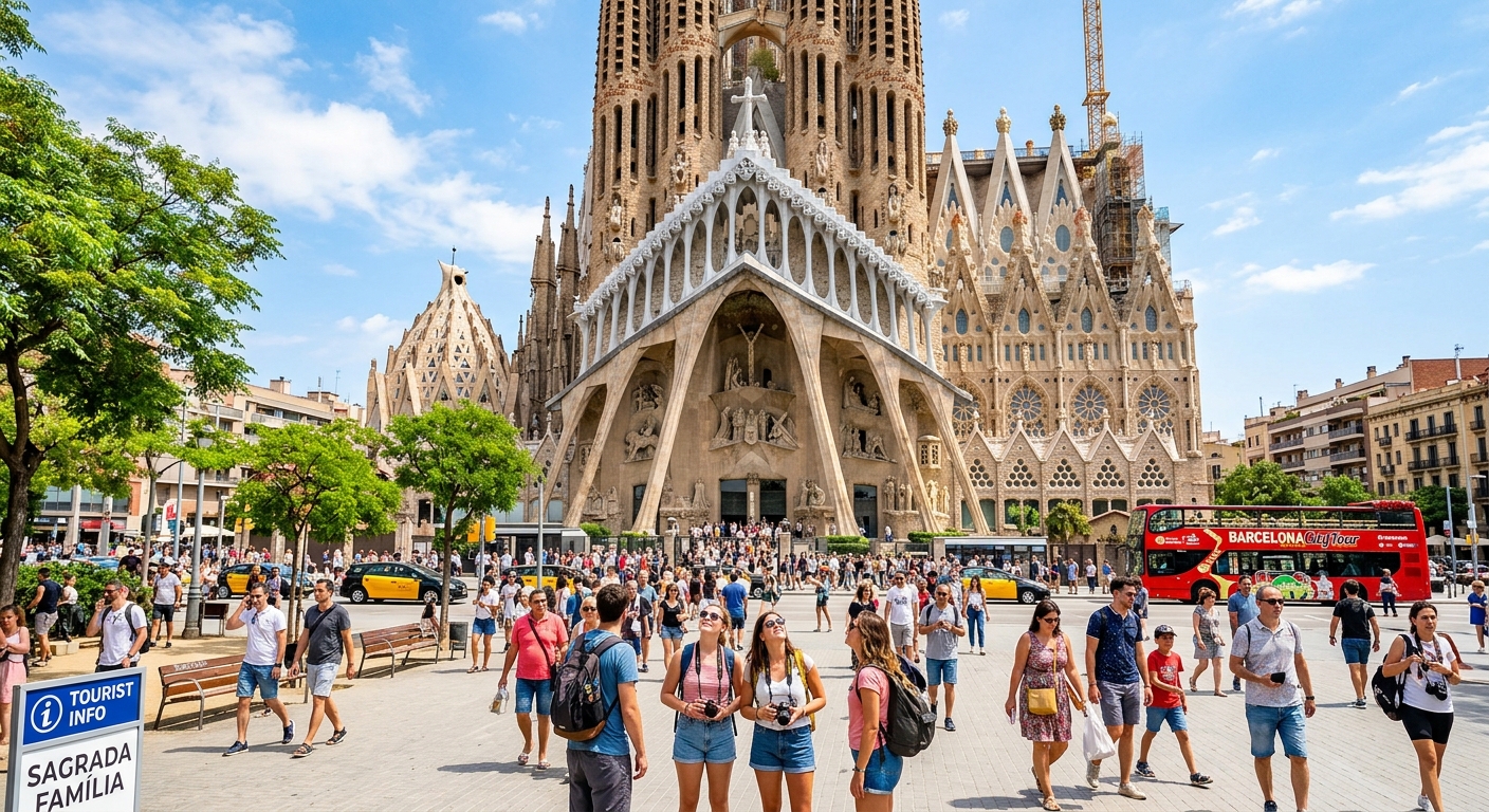 Illustration for article: Top Tourist Spots in Barcelona You Can't Miss