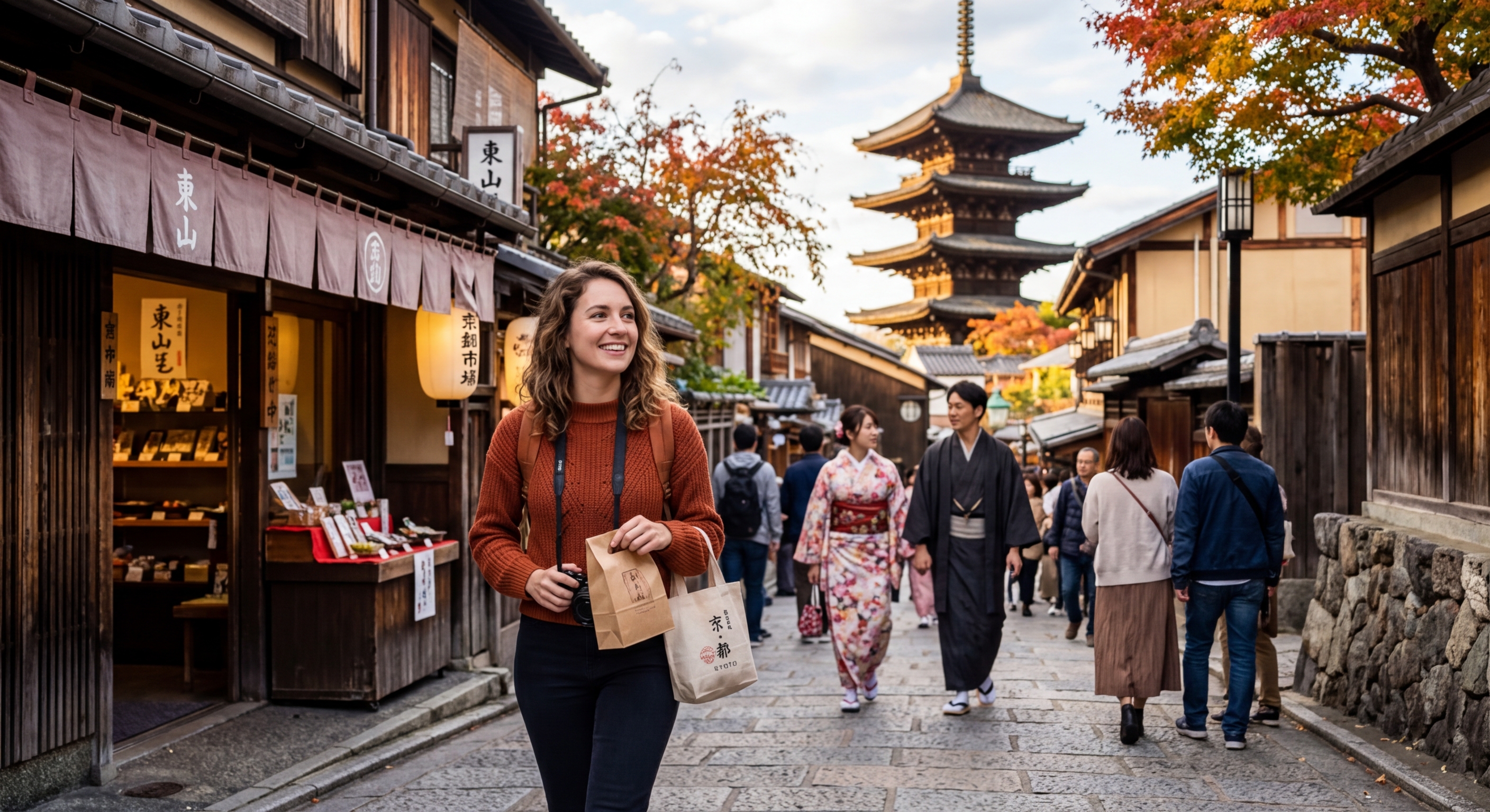 Illustration for article: Things to Do in Kyoto: Temples, Shrines & Geishas