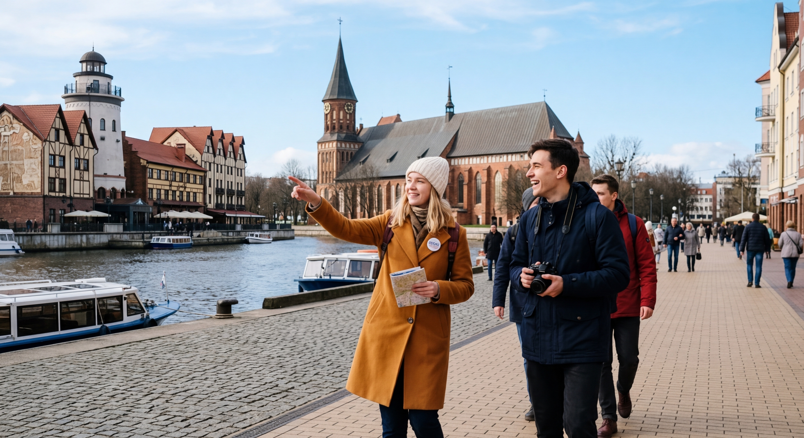 Иллюстрация к статье: Куда сходить в Калининграде: достопримечательности янтарного края