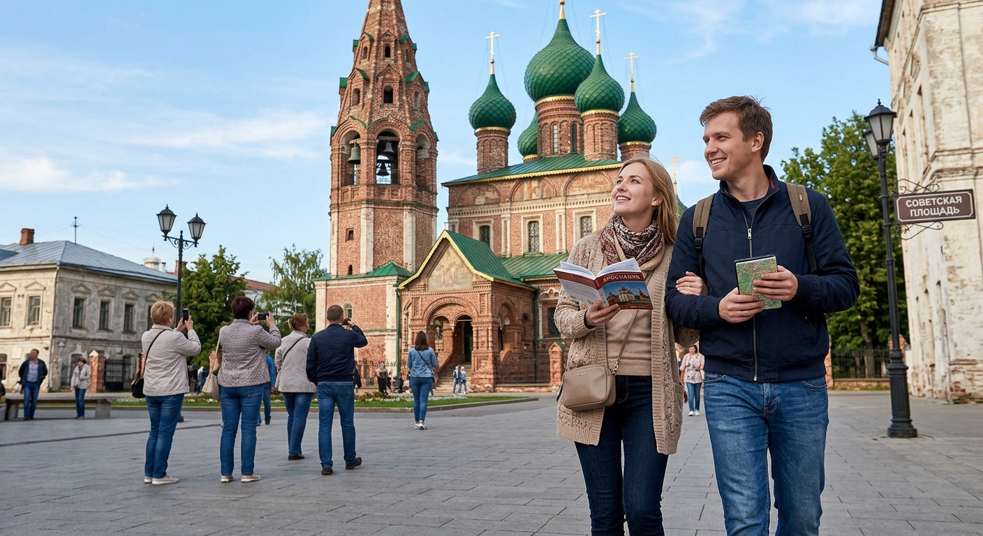 Иллюстрация к статье: Куда сходить в Ярославле: исторические и современные места