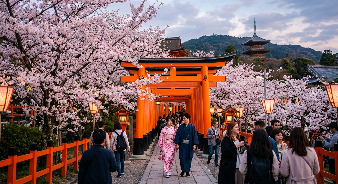 Illustration for article: When is the Best Time to Visit Japan? (Weather Guide)