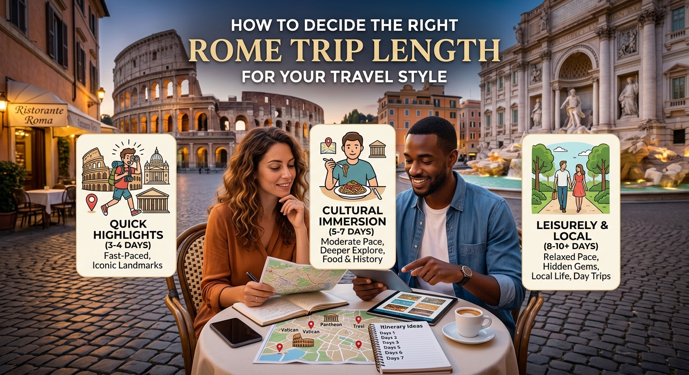 Illustration for article: How Many Days in Rome Do You Really Need?