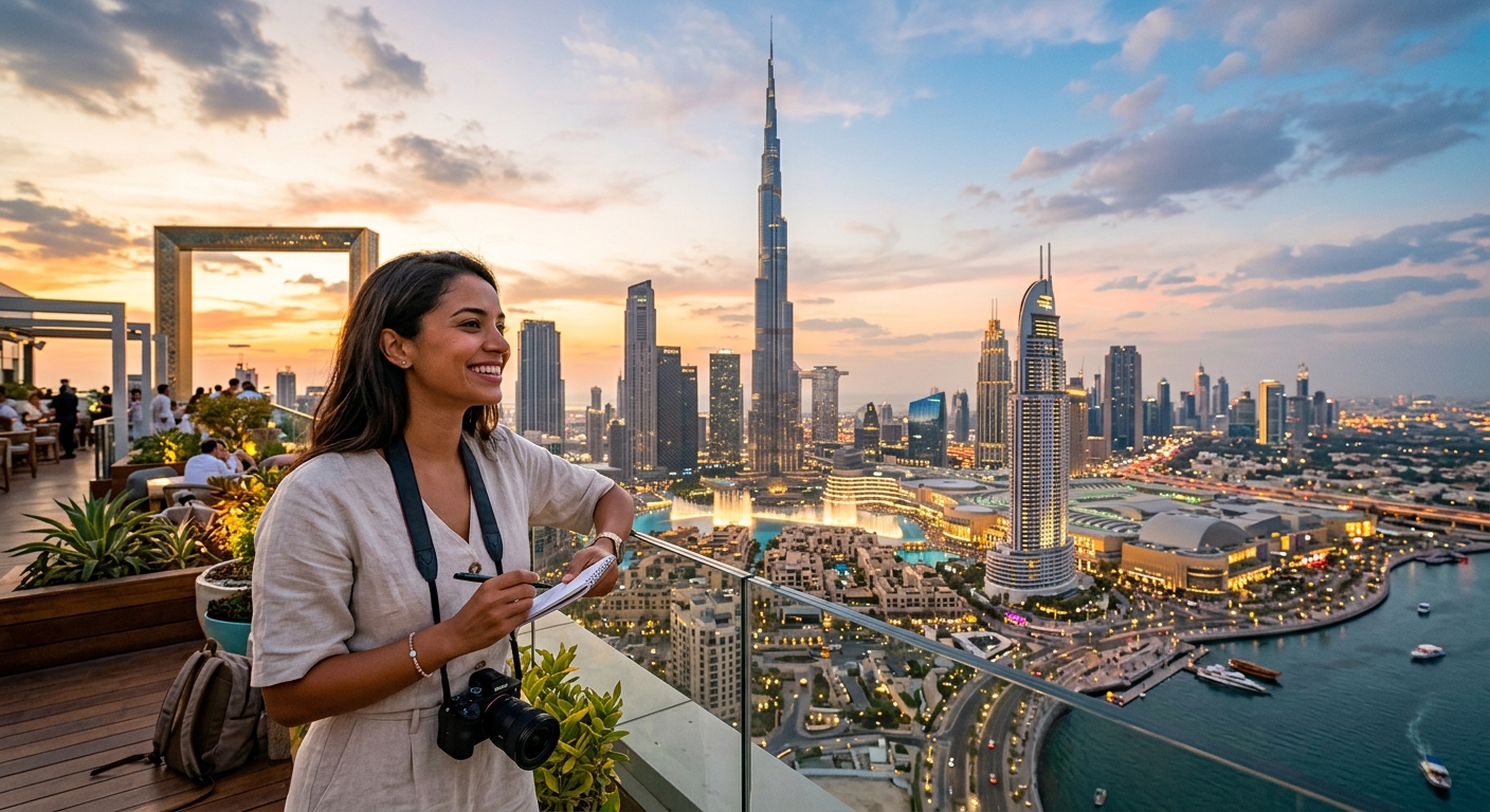 Illustration for article: Is Dubai Worth Visiting? Honest Pros and Cons