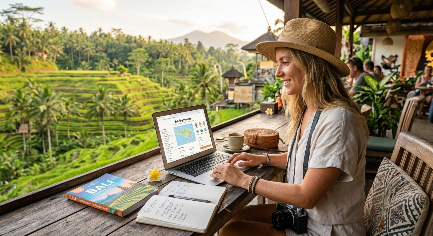 Illustration for article: The Ultimate Bali Trip Planner & Checklist for 2026