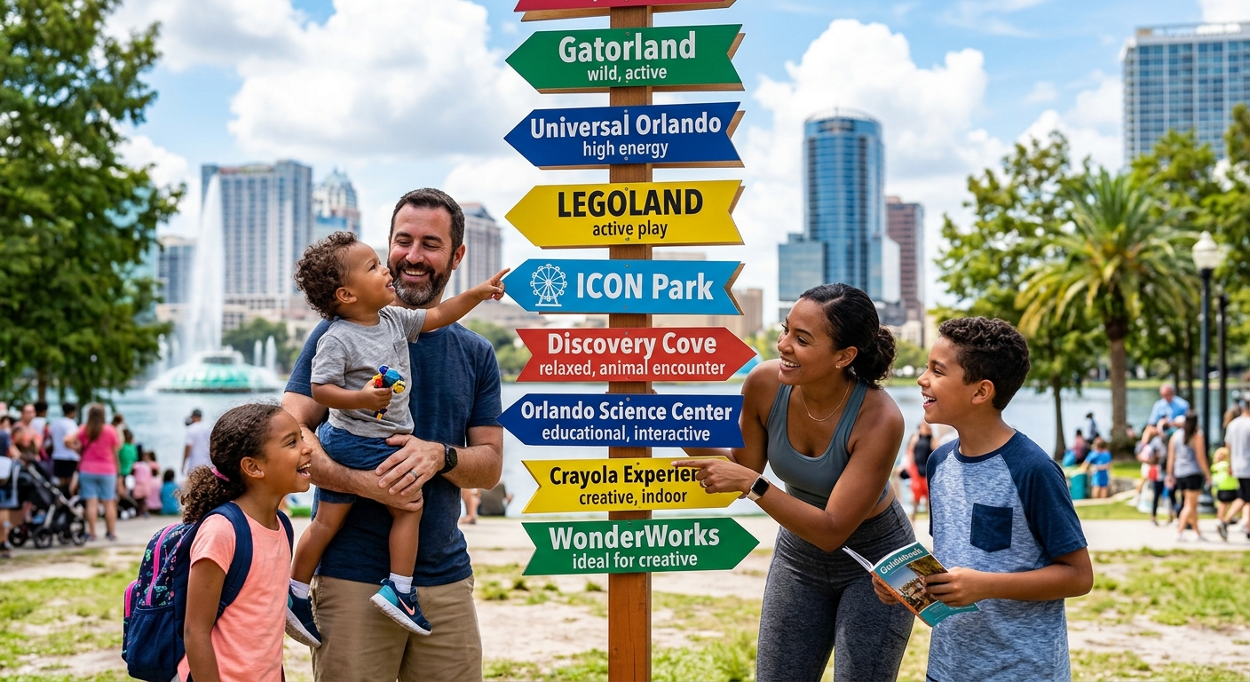 Illustration for article: Fun Places for Kids in Orlando (Beyond Disney)