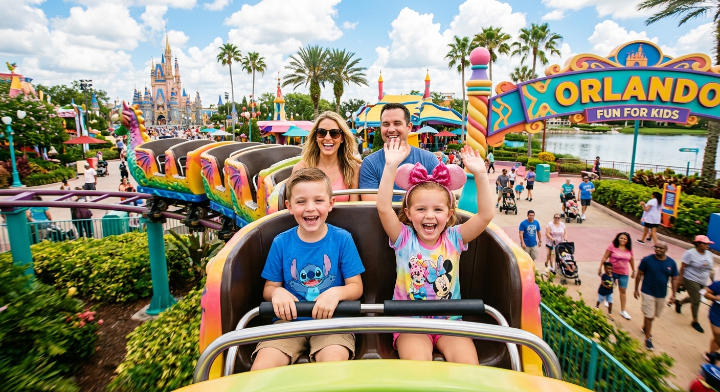 Illustration for article: Fun Places for Kids in Orlando (Beyond Disney)