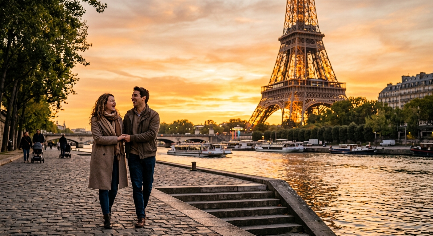 Illustration for article: 15 Most Romantic Things to Do in Paris for Couples