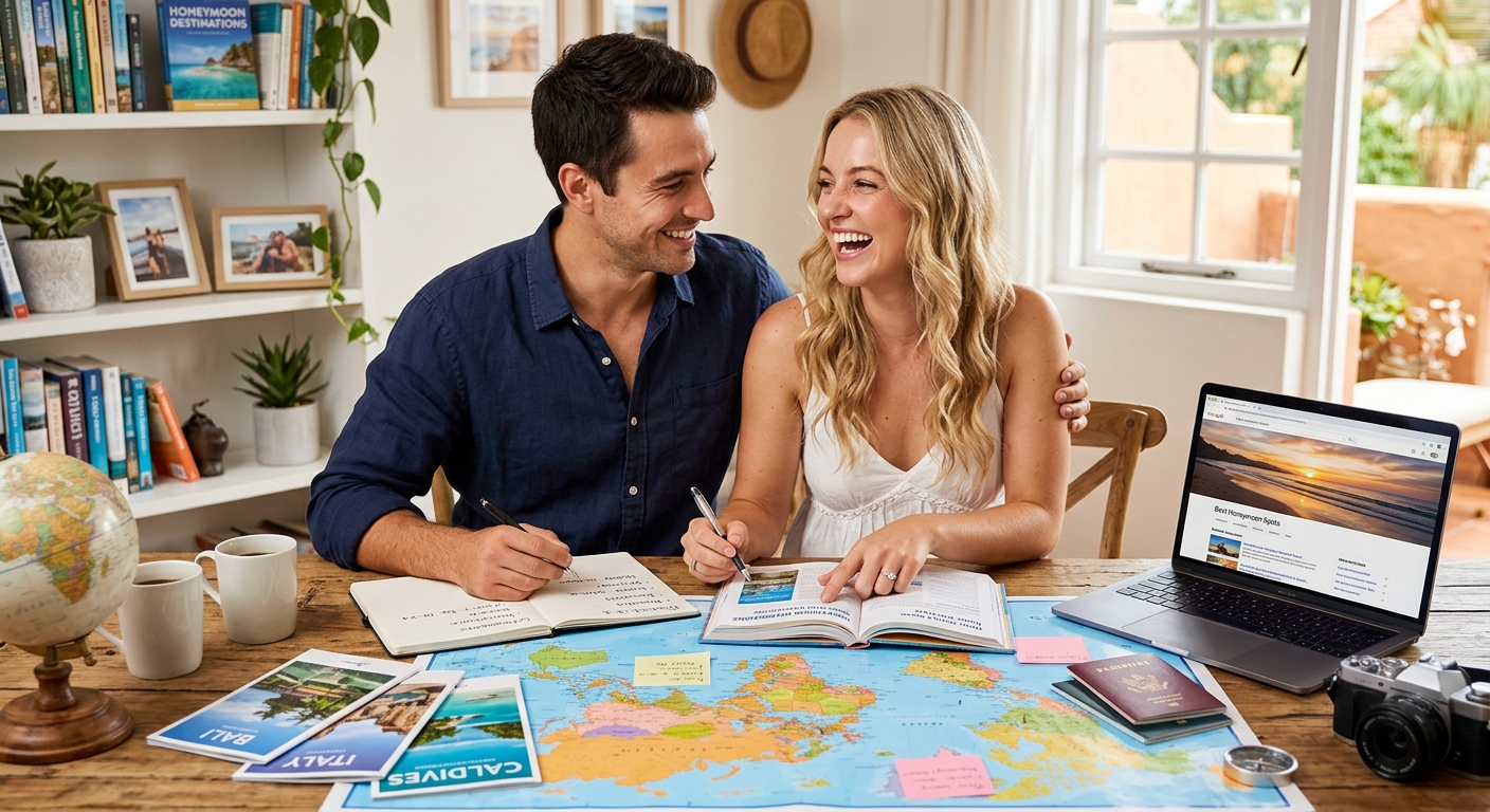 Illustration for article: 15 Best Honeymoon Destinations in the World (2026)