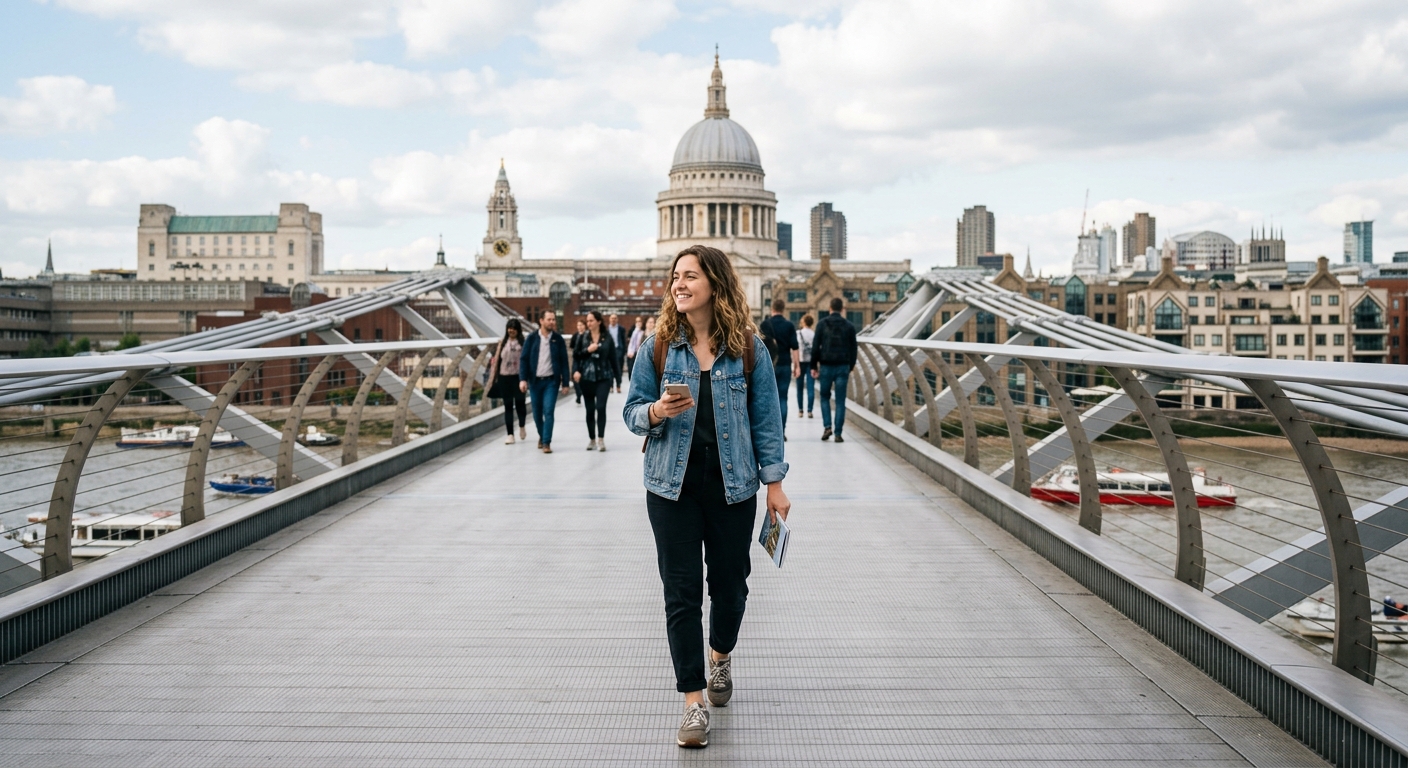 Illustration for article: A Solo Traveler's Guide: Things to Do Alone in London