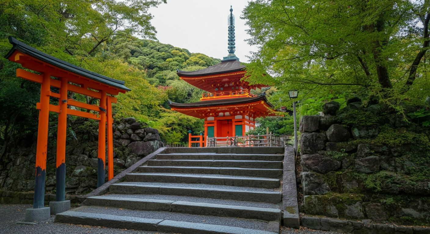 Illustration for article: Solo Trip Ideas Japan: Where to Go & What to Do