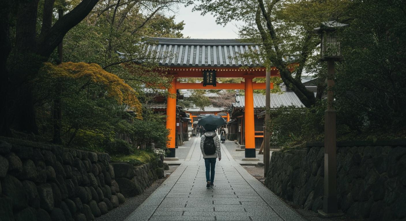 Illustration for article: Solo Trip Ideas Japan: Where to Go & What to Do