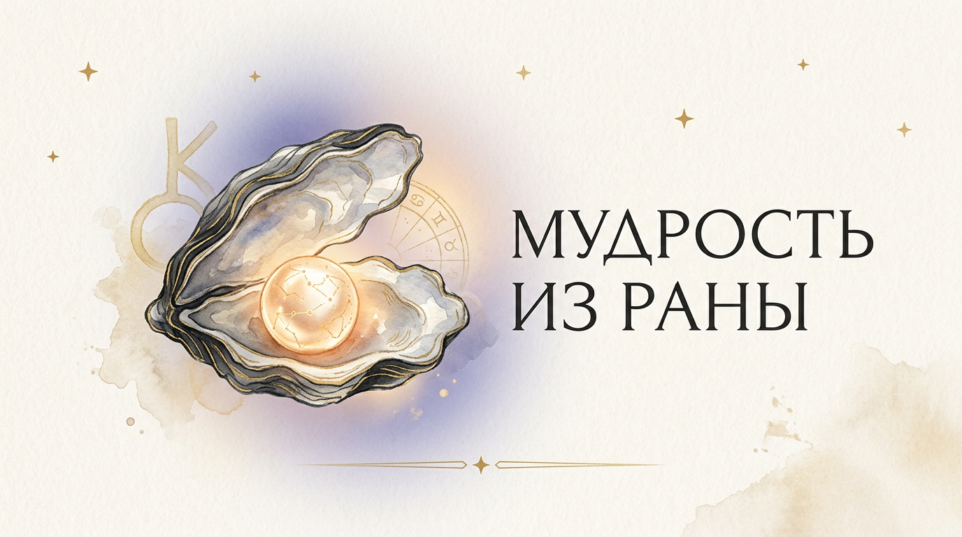 Хирон в натальной карте: ваша главная рана и путь к исцелению