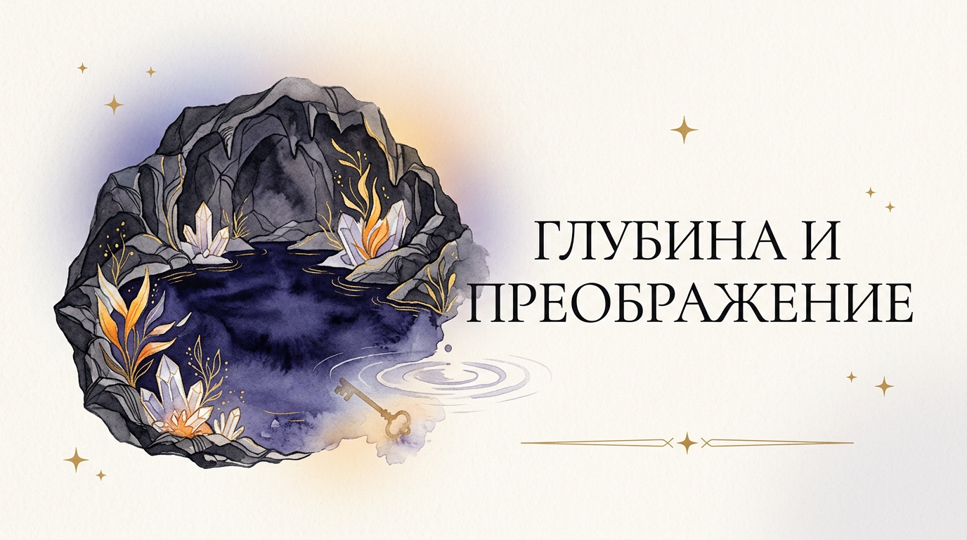 Натальная карта Скорпион-мужчины: глубина и трансформация