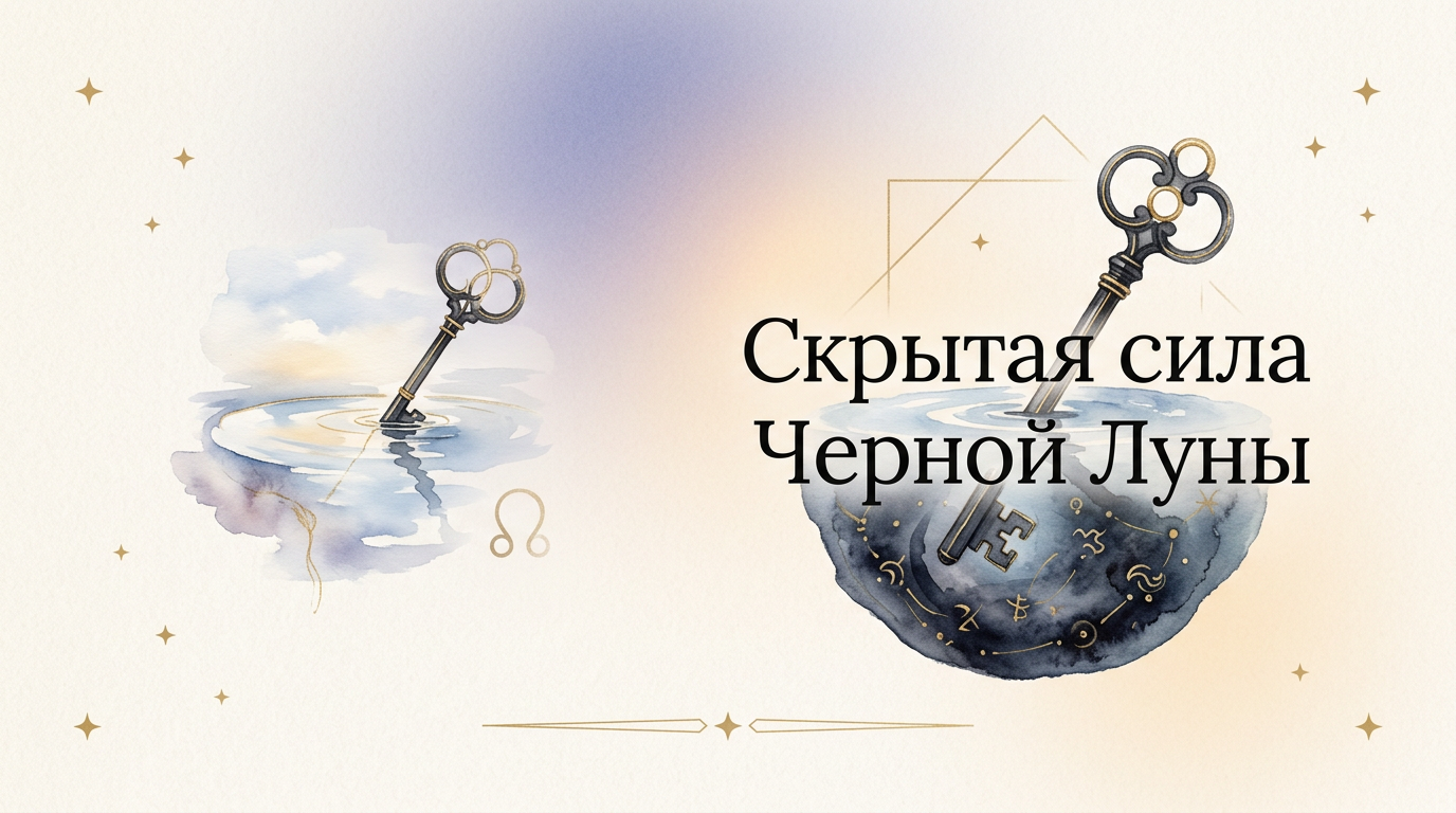 Черная луна в натальной карте: значение, особенности и расшифровка