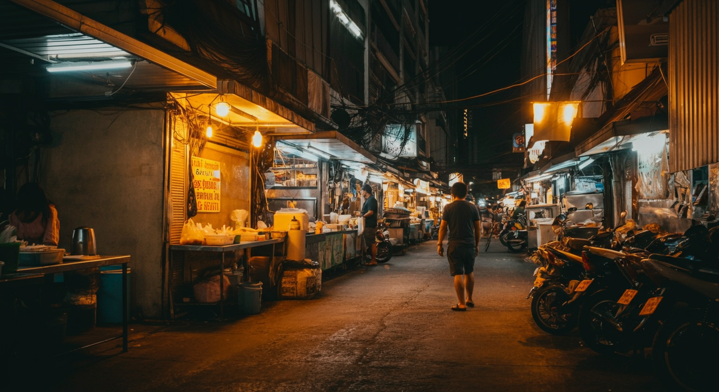Illustration for article: A Guide to the Best Night Markets in Bangkok