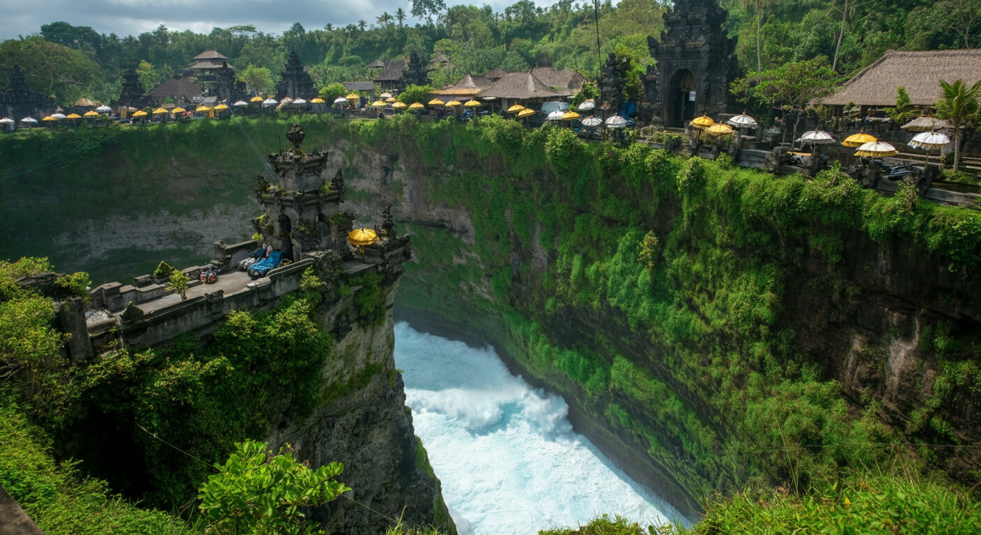 Illustration for article: Top Outdoor Activities in Bali for Adrenaline Junkies
