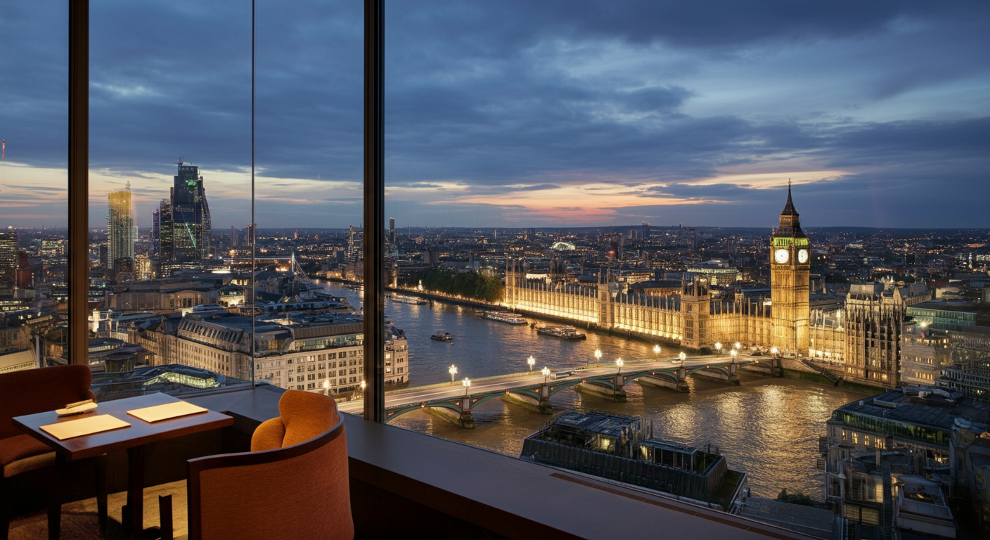 Illustration for article: Top 10 Spots for the Best Views in London
