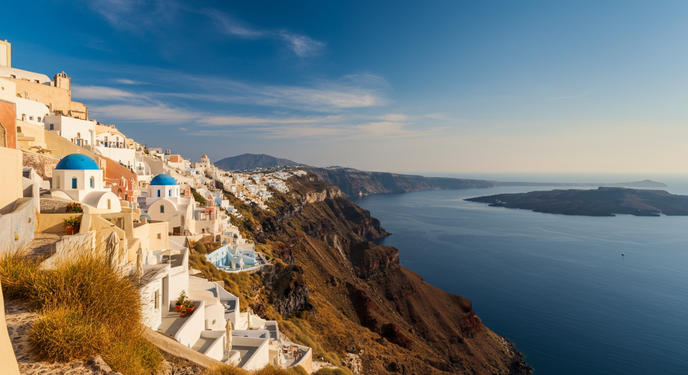 Illustration for article: Best Photo Spots in Santorini (With Exact Locations)