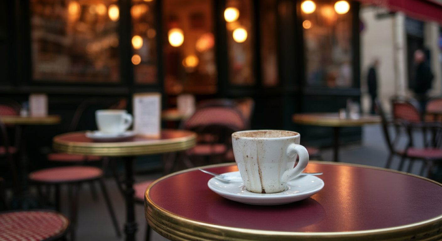 Illustration for article: Finding the Best Cafe in Paris: A Coffee Lover's Guide