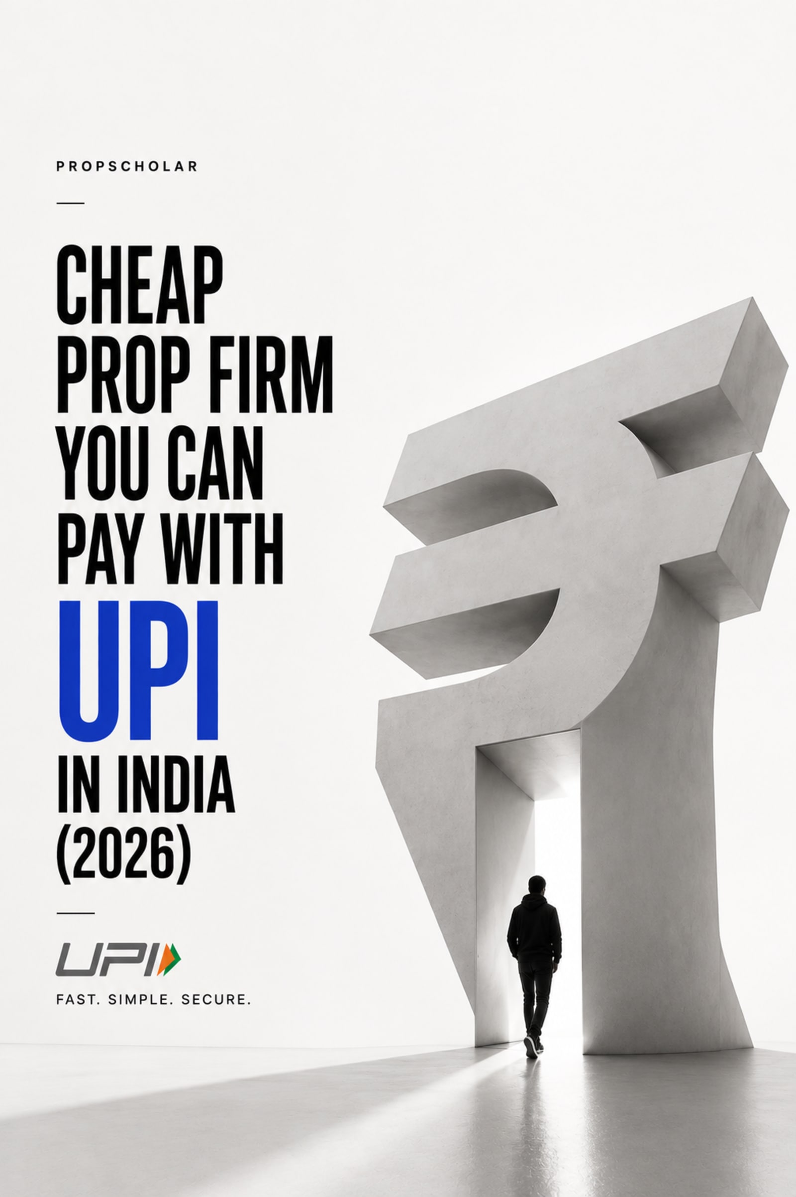 Cheap Prop Firm You Can Pay With UPI in India (2026)