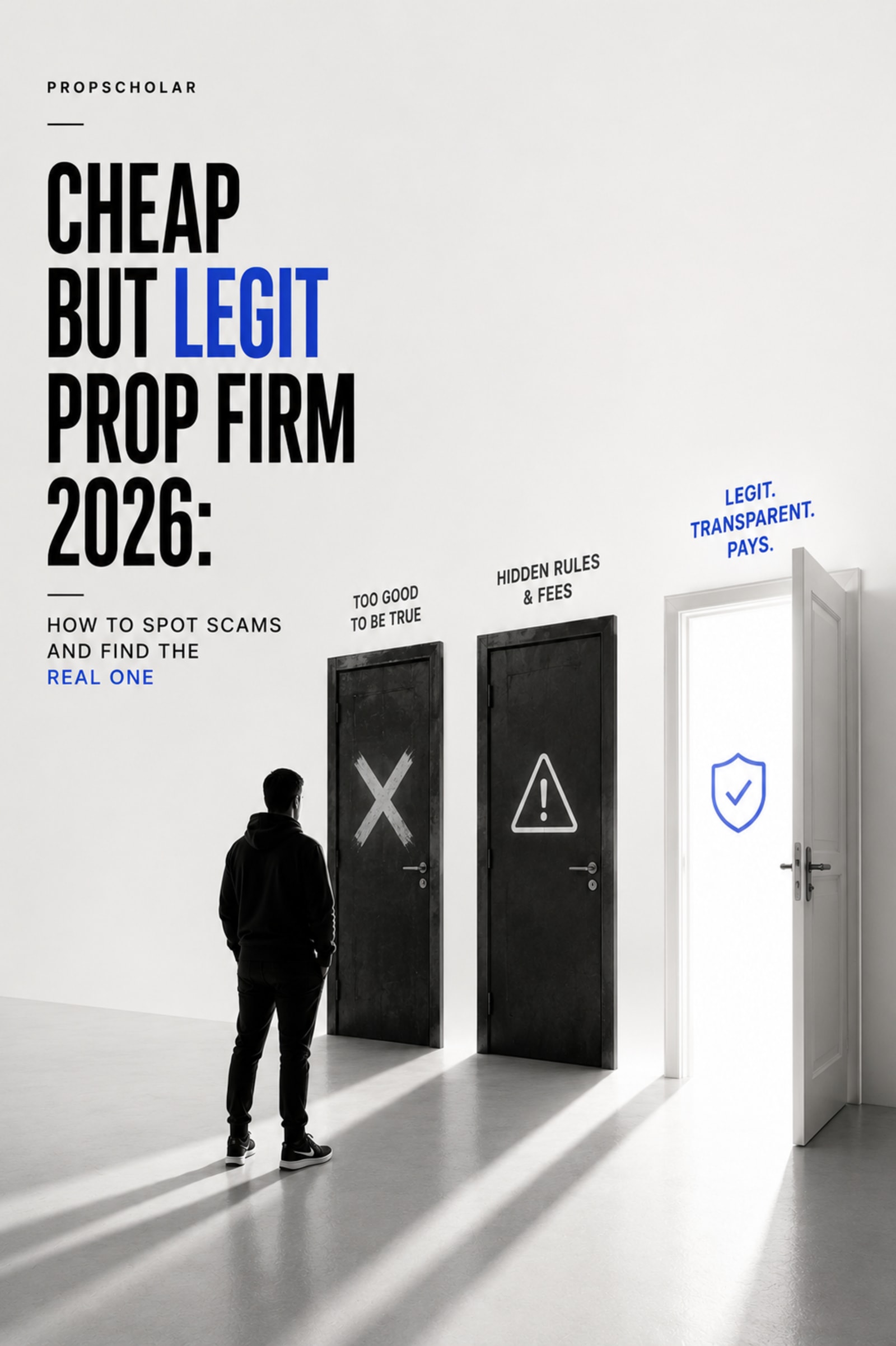 Cheap but Legit Prop Firm 2026: How to Spot Scams and Find the Real One
